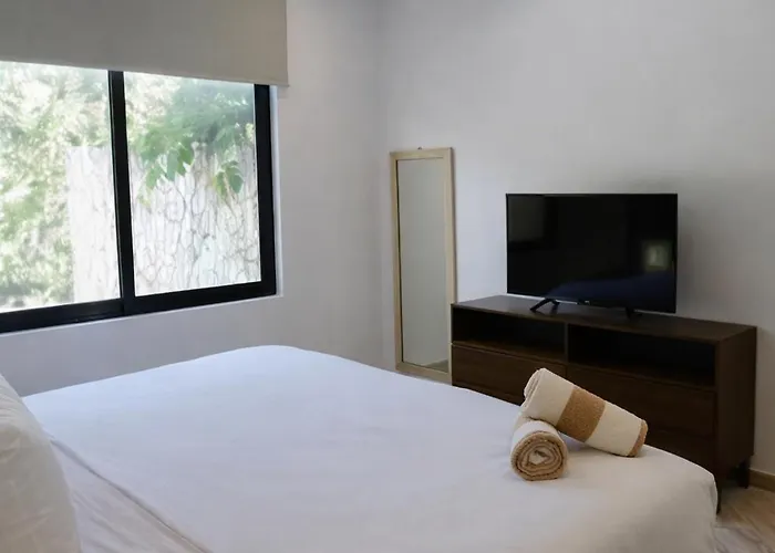 Casa de férias New! Yaxxlum 2br, Pool, Jacuzzi Hotube Heushaven Tulum