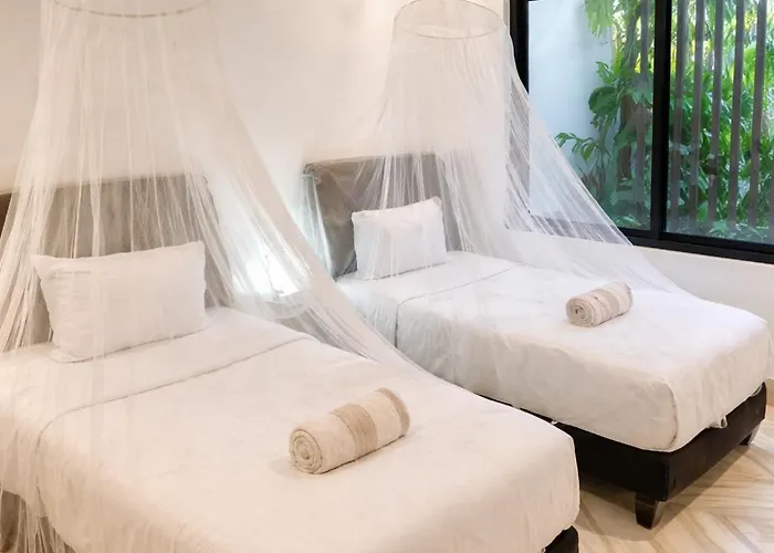 New! Yaxxlum 2br, Pool, Jacuzzi Hotube Heushaven Casa de férias Tulum
