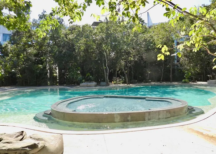 Casa de férias New! Yaxxlum 2br, Pool, Jacuzzi Hotube Heushaven Tulum