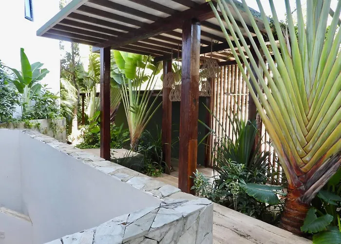 New! Yaxxlum 2br, Pool, Jacuzzi Hotube Heushaven Casa de férias Tulum